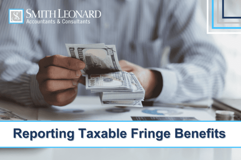 2023 Taxable Fringe Benefits Reminder Smith Leonard